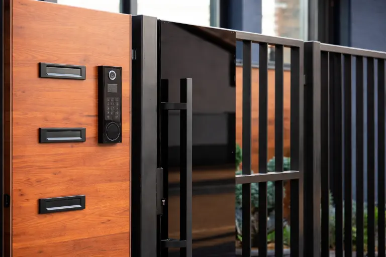 inteligentne drzwi, inteligentne drzwi wejściowe, automatyka drzwi, kontrola dostępu do domu, system kontroli dostępu smart home