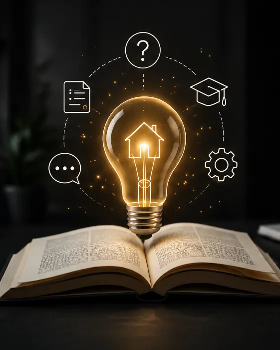 Poradnik Smart Home przedstawiający wiedzę o inteligentnym domu, automatyce budynkowej i nowoczesnych technologiach
