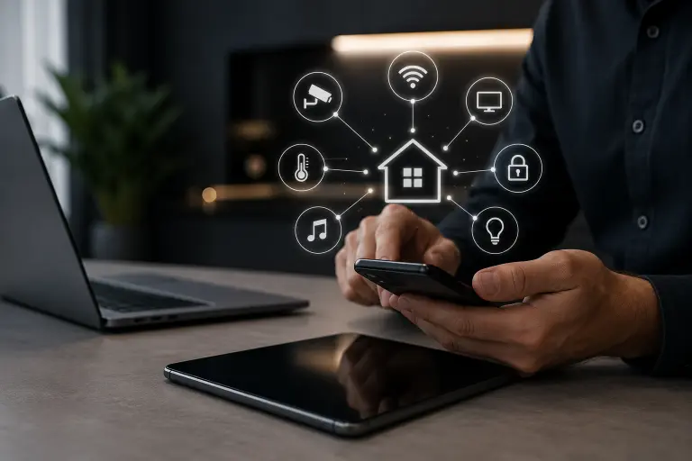 Serwis i montaż smart home Częstochowa – zdalne sterowanie domem przez internet.