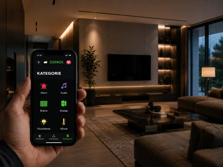 Sterowanie inteligentnym domem przez aplikację – montaż systemów Smart Home Gliwice.